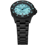 Buy Shop Emporio Armani Sea Explorer Turquoise Blue Dial Black Steel Strap Watch for Men - AR60084 USA Online