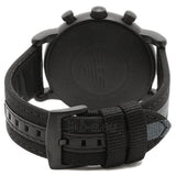 Buy Shop Emporio Armani Sigma Chronograph Black Dial Black Leather Strap Watch For Men - AR6131 USA Online