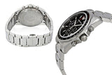 Buy Shop Emporio Armani Sigma Chronograph Black Dial Silver Steel Strap Watch For Men - AR6098 USA Online