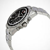 Buy Shop Emporio Armani Sigma Chronograph Black Dial Silver Steel Strap Watch For Men - AR6098 USA Online