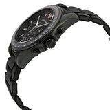 Buy Shop Emporio Armani Sigma Chronograph Blue Dial Black Silicone Strap Watch For Men - AR6121 USA Online