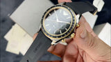 Buy Shop Emporio Armani Sigma Chronograph lack Dial Black Rubber Strap Watch For Men - AR80003 USA Online