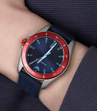 Buy Shop Emporio Armani Sigma Quartz Blue Dial Blue Silicone Strap Watch For Men - AR11217 USA Online