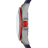 Buy Shop Emporio Armani Sigma Quartz Blue Dial Blue Silicone Strap Watch For Men - AR11217 USA Online