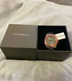 Buy Shop Emporio Armani Sigma Quartz Grey Dial Grey Steel Strap Watch For Men - AR11178 USA Online