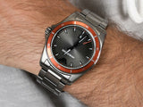 Buy Shop Emporio Armani Sigma Quartz Grey Dial Grey Steel Strap Watch For Men - AR11178 USA Online