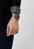 Buy Shop Emporio Armani Sigma Quartz Grey Dial Grey Steel Strap Watch For Men - AR11178 USA Online