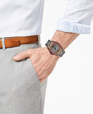 Buy Shop Emporio Armani Sigma Quartz Grey Dial Grey Steel Strap Watch For Men - AR11178 USA Online