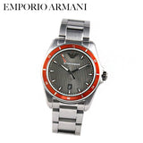 Buy Shop Emporio Armani Sigma Quartz Grey Dial Grey Steel Strap Watch For Men - AR11178 USA Online