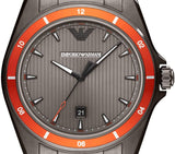 Buy Shop Emporio Armani Sigma Quartz Grey Dial Grey Steel Strap Watch For Men - AR11178 USA Online