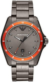 Buy Shop Emporio Armani Sigma Quartz Grey Dial Grey Steel Strap Watch For Men - AR11178 USA Online