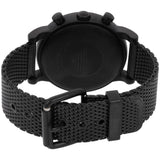 Buy Shop Emporio Armani Sport Chronograph Black Dial Black Mesh Bracelet Watch For Men - AR1968 USA Online