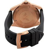 Buy Shop Emporio Armani Sport Quartz Black Dial Black Rubber Strap Watch For Men - AR11101 USA Online