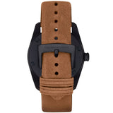 Buy Shop Emporio Armani Sportivo Analog Brown Dial Brown Leather Strap Watch For Men - AR6080 USA Online