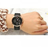 Buy Shop Emporio Armani Sportivo Black Dial Black Steel Strap Watch For Women - AR5906 USA Online