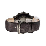 Buy Shop Emporio Armani Sportivo Black Dial Brown Leather Strap Watch For Men - AR2462 USA Online