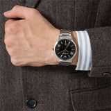 Buy Shop Emporio Armani Sportivo Black Dial Silver Stainless Steel Watch For Men - AR2457 USA Online