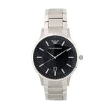 Buy Shop Emporio Armani Sportivo Black Dial Silver Stainless Steel Watch For Men - AR2457 USA Online