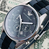 Buy Shop Emporio Armani Sportivo Black Dial Two Tone Ceramic Bracelet Watch For Men - AR5866 USA Online