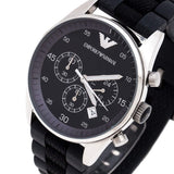 Buy Shop Emporio Armani Sportivo Black Dial Two Tone Ceramic Bracelet Watch For Men - AR5866 USA Online