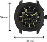 Buy Shop Emporio Armani Sportivo Chronograph Black Dial Black Leather Strap Watch for Men - AR6061 USA Online