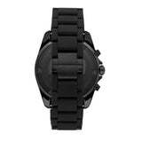 Buy Shop Emporio Armani Sportivo Chronograph Black Dial Black Silicone Strap Watch For Men - AR6092 USA Online