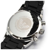Buy Shop Emporio Armani Sportivo Chronograph Black Dial Black Strap Watch For Men - AR5858 USA Online