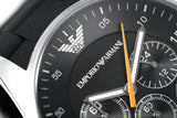 Buy Shop Emporio Armani Sportivo Chronograph Black Dial Black Strap Watch For Men - AR5858 USA Online