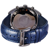 Buy Shop Emporio Armani Sportivo Chronograph Blue Dial Blue Leather Strap Watch For Men - AR6126 USA Online