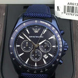 Buy Shop Emporio Armani Sportivo Chronograph Blue Dial Blue Nylon Strap Watch for Men - AR6132 USA Online