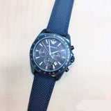 Buy Shop Emporio Armani Sportivo Chronograph Blue Dial Blue Nylon Strap Watch for Men - AR6132 USA Online