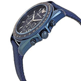 Buy Shop Emporio Armani Sportivo Chronograph Blue Dial Blue Nylon Strap Watch for Men - AR6132 USA Online