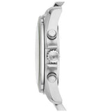 Buy Shop Emporio Armani Sportivo Chronograph Blue Dial Silver Steel Strap Watch For Men - AR6090 USA Online