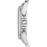Buy Shop Emporio Armani Sportivo Chronograph Blue Dial Silver Steel Strap Watch For Men - AR6091 USA Online