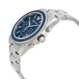 Buy Shop Emporio Armani Sportivo Chronograph Blue Dial Silver Steel Strap Watch For Men - AR6091 USA Online