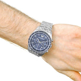 Buy Shop Emporio Armani Sportivo Chronograph Blue Stainless Steel Watch For Men - AR6072 USA Online