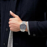 Buy Shop Emporio Armani Sportivo Chronograph Blue Stainless Steel Watch For Men - AR6072 USA Online
