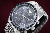 Buy Shop Emporio Armani Sportivo Chronograph Blue Stainless Steel Watch For Men - AR6072 USA Online