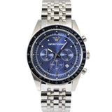 Buy Shop Emporio Armani Sportivo Chronograph Blue Stainless Steel Watch For Men - AR6072 USA Online