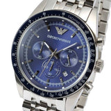 Buy Shop Emporio Armani Sportivo Chronograph Blue Stainless Steel Watch For Men - AR6072 USA Online