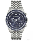 Buy Shop Emporio Armani Sportivo Chronograph Blue Stainless Steel Watch For Men - AR6072 USA Online