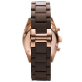 Buy Shop Emporio Armani Sportivo Chronograph Brown Dial Brown Silicone Strap Watch For Men - AR5891 USA Online