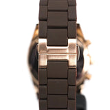 Buy Shop Emporio Armani Sportivo Chronograph Brown Dial Brown Silicone Strap Watch For Men - AR5891 USA Online