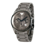Buy Shop Emporio Armani Sportivo Chronograph Brown Dial Brown Steel Strap Watch For Men - AR5950 USA Online