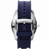 Buy Shop Emporio Armani Sportivo Chronograph Quartz Blue Dial Blue Rubber Strap Watch For Men - AR6045 USA Online