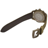 Buy Shop Emporio Armani Sportivo Chronograph Silver Dial Brown Leather Strap Watch For Men - AR6076 USA Online