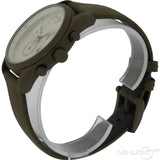 Buy Shop Emporio Armani Sportivo Chronograph Silver Dial Brown Leather Strap Watch For Men - AR6076 USA Online