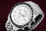 Buy Shop Emporio Armani Sportivo Chronograph Silver Dial Silver Steel Strap Watch For Men - AR6073 USA Online