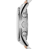Buy Shop Emporio Armani Sportivo Chronograph Silver Dial Two Tone Steel Strap Watch For Men - AR5999 USA Online
