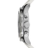 Buy Shop Emporio Armani Sportivo Chronograph White Dial White Rubber Strap Watch for Men - AR5947 USA Online